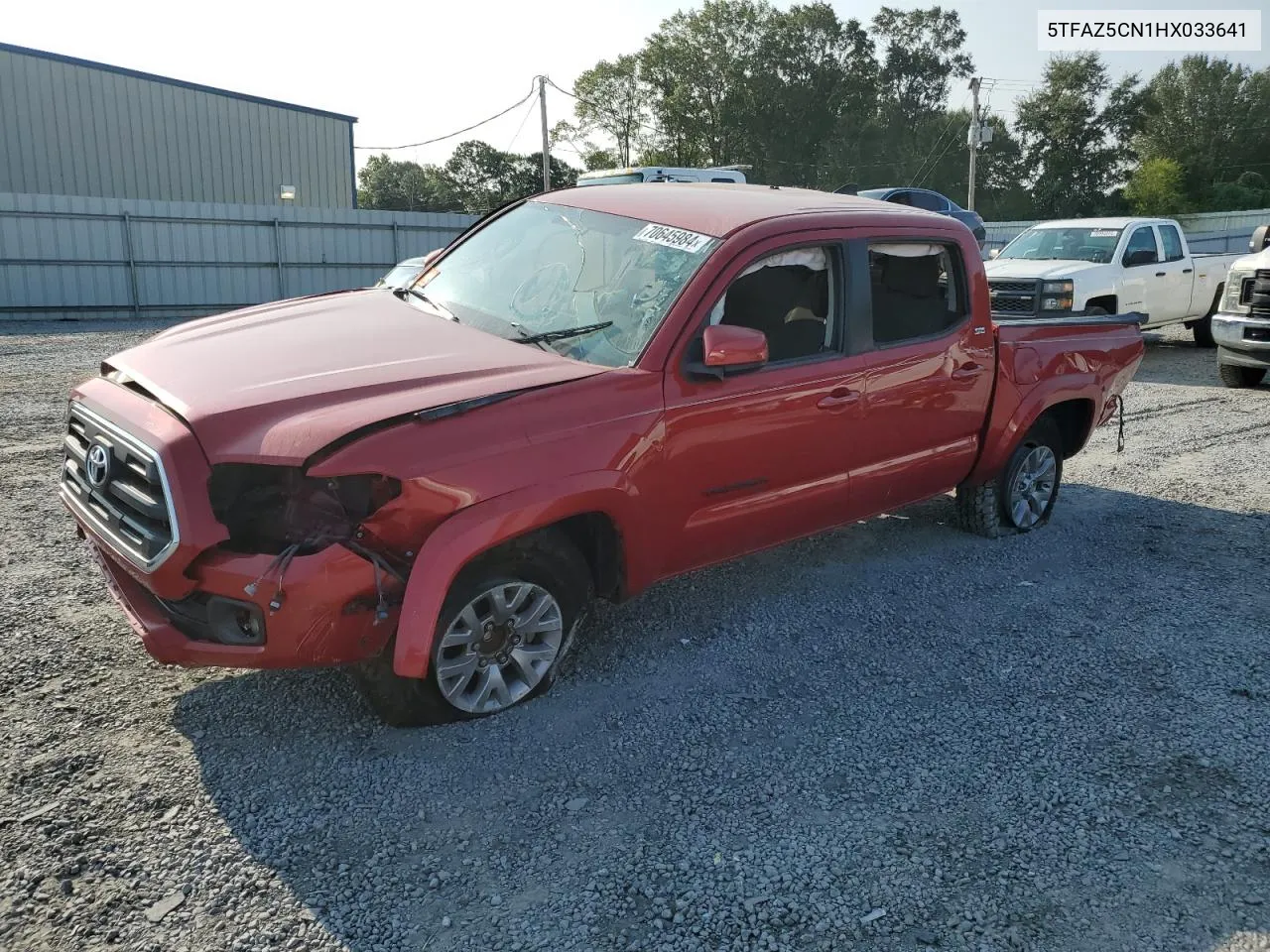 2017 Toyota Tacoma Double Cab VIN: 5TFAZ5CN1HX033641 Lot: 70645984