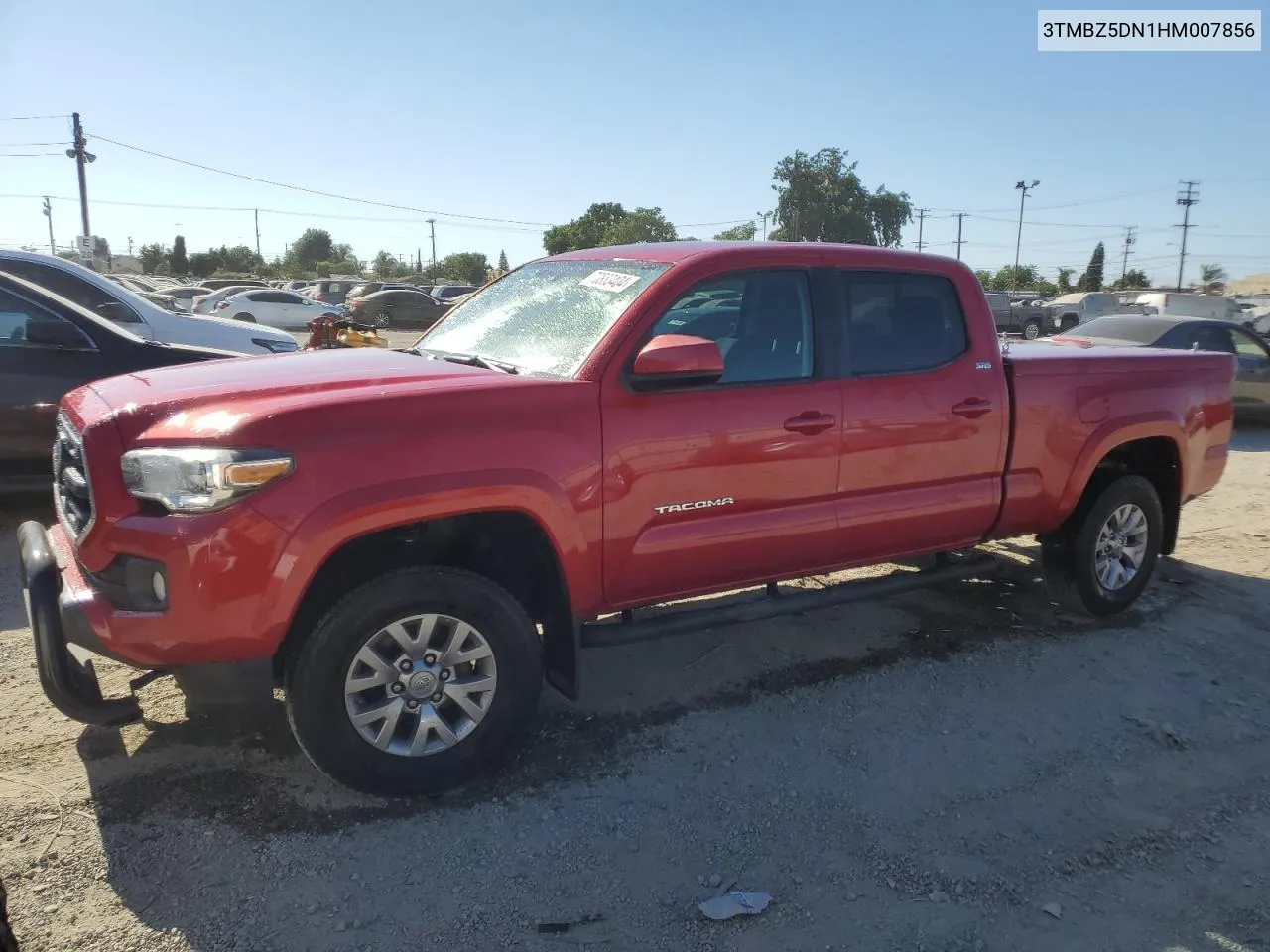 3TMBZ5DN1HM007856 2017 Toyota Tacoma Double Cab