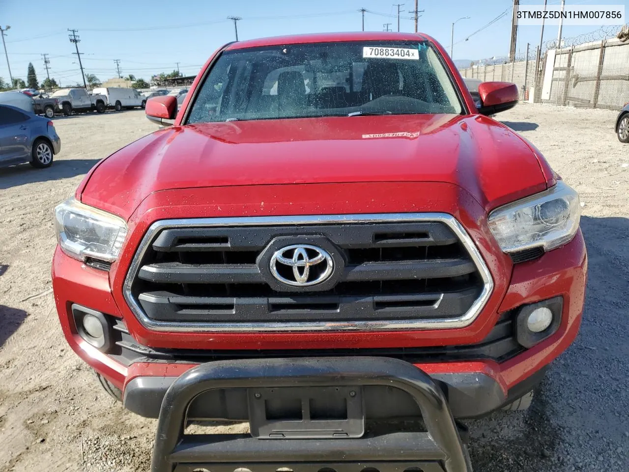 2017 Toyota Tacoma Double Cab VIN: 3TMBZ5DN1HM007856 Lot: 70883404