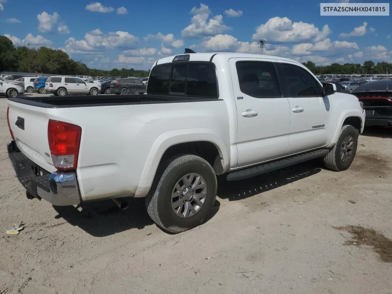 2017 Toyota Tacoma Double Cab VIN: 5TFAZ5CN4HX041815 Lot: 70973224