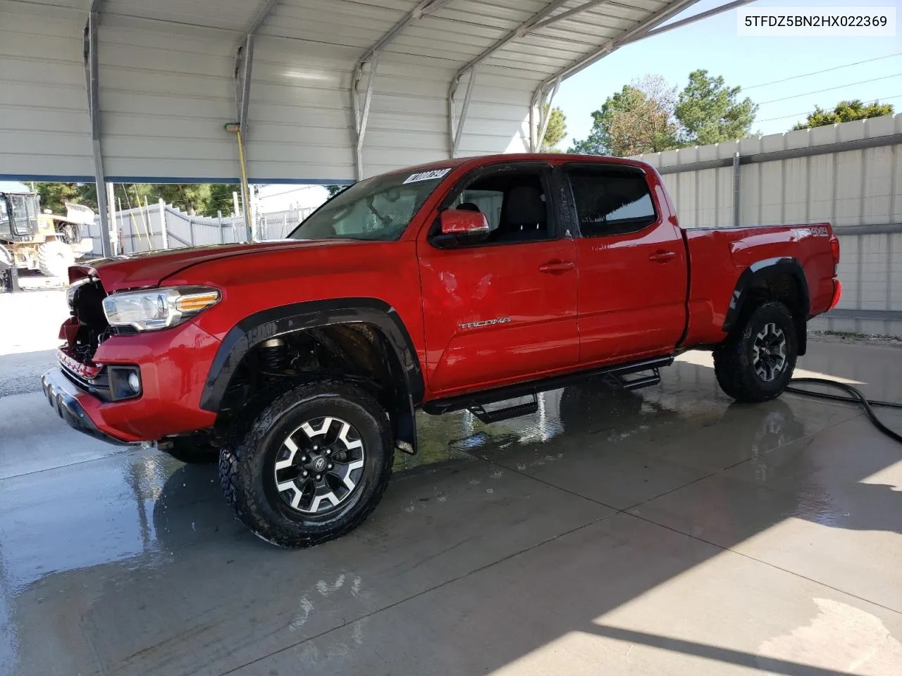 2017 Toyota Tacoma Double Cab VIN: 5TFDZ5BN2HX022369 Lot: 71008794