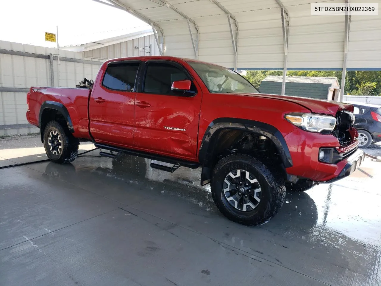 2017 Toyota Tacoma Double Cab VIN: 5TFDZ5BN2HX022369 Lot: 71008794