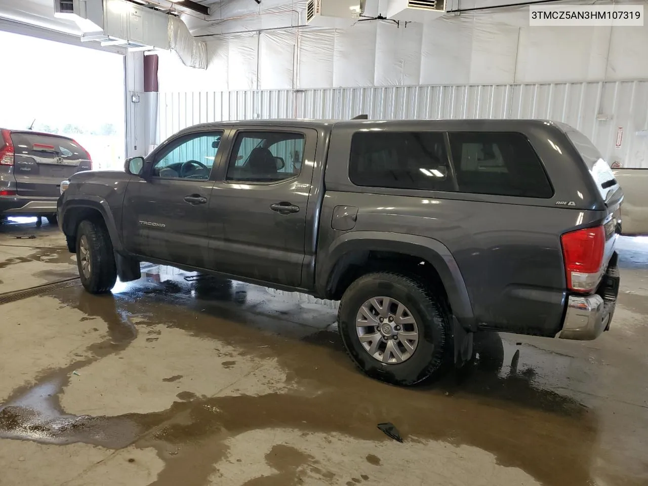 2017 Toyota Tacoma Double Cab VIN: 3TMCZ5AN3HM107319 Lot: 71052794