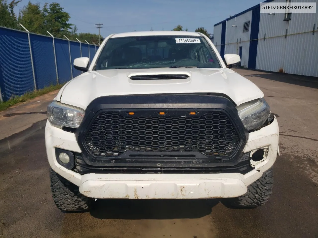 5TFDZ5BNXHX014892 2017 Toyota Tacoma Double Cab