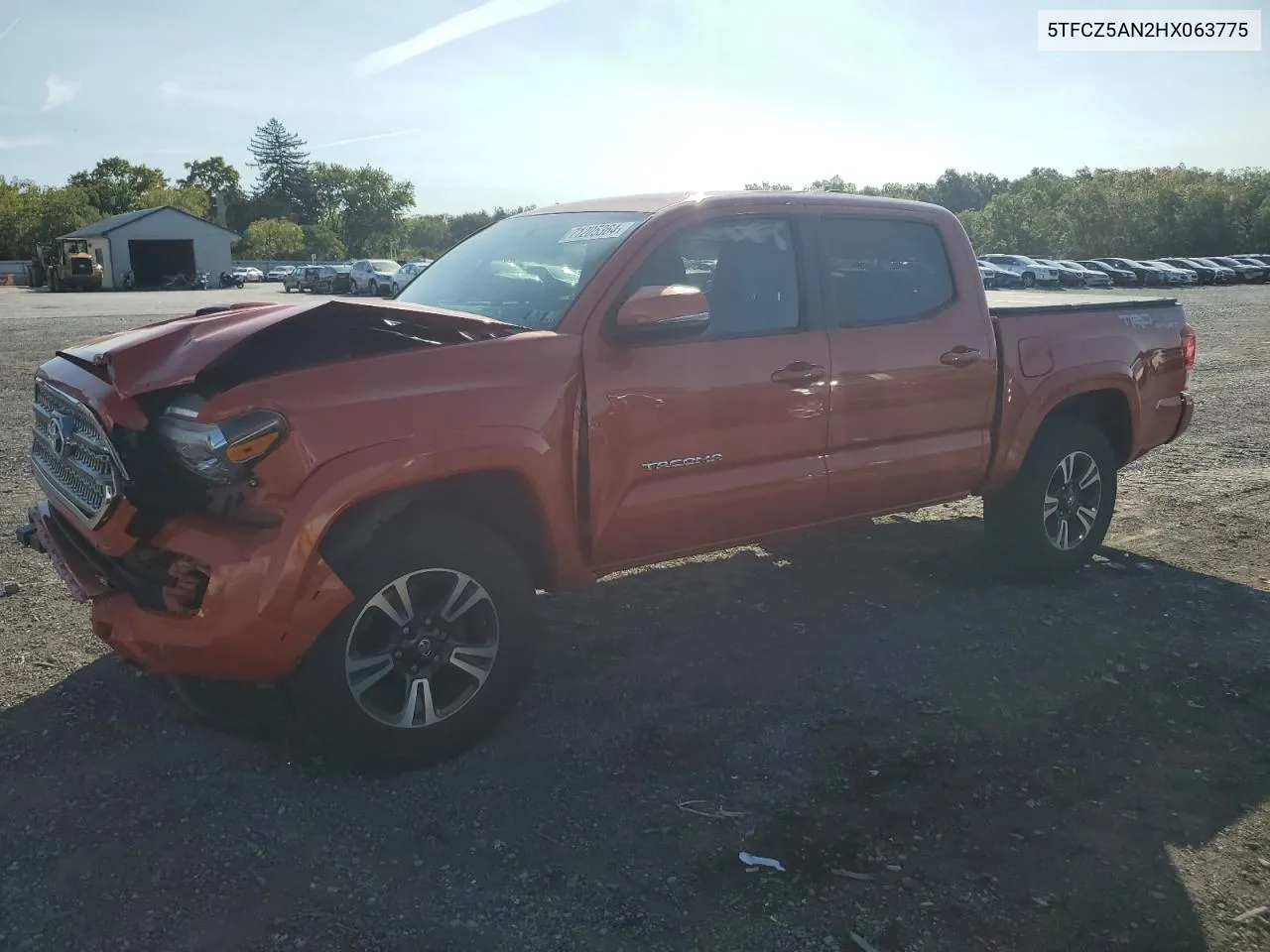 2017 Toyota Tacoma Double Cab VIN: 5TFCZ5AN2HX063775 Lot: 71205364