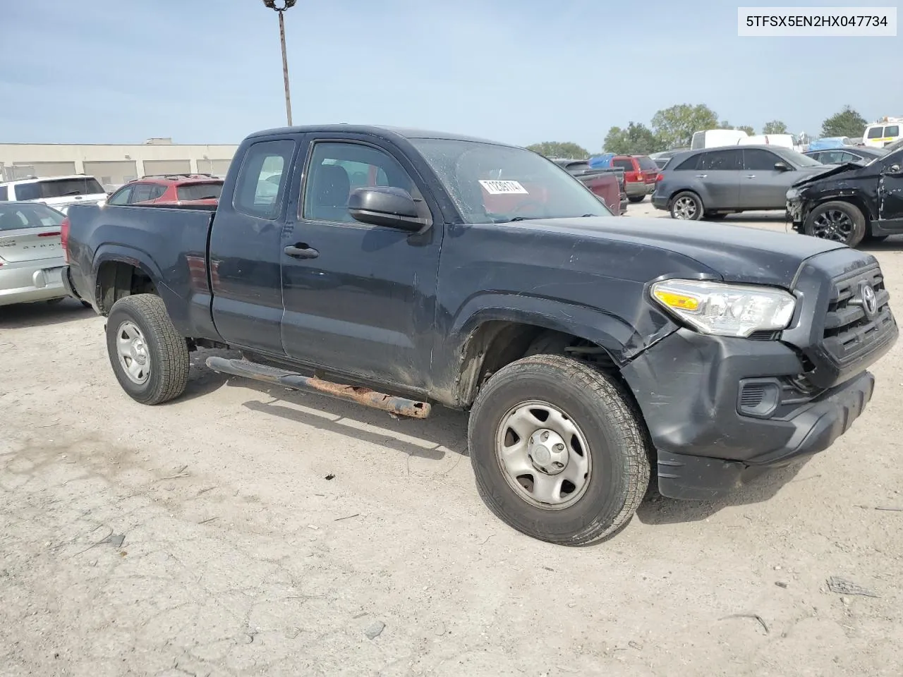 2017 Toyota Tacoma Access Cab VIN: 5TFSX5EN2HX047734 Lot: 71239174