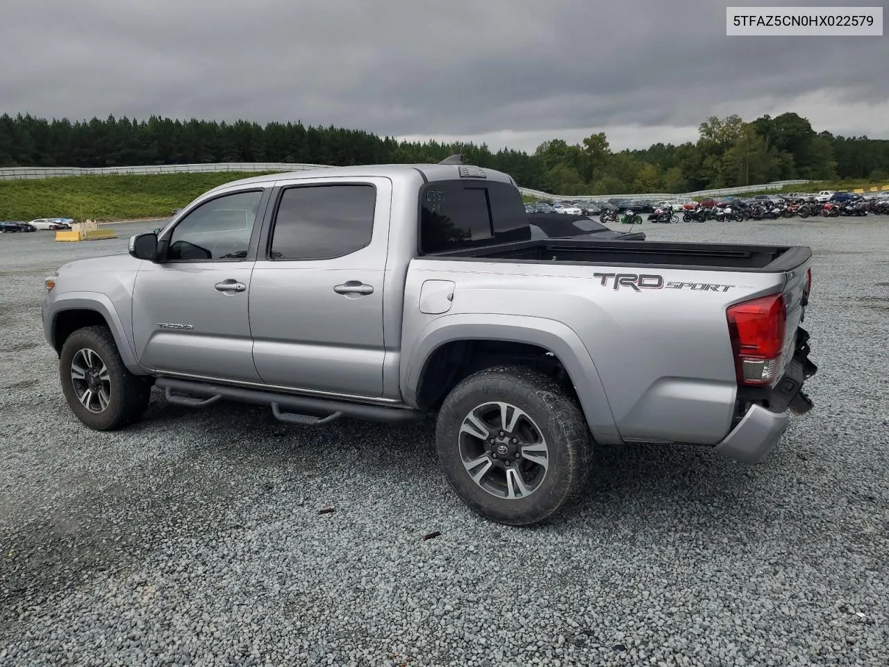 5TFAZ5CN0HX022579 2017 Toyota Tacoma Double Cab