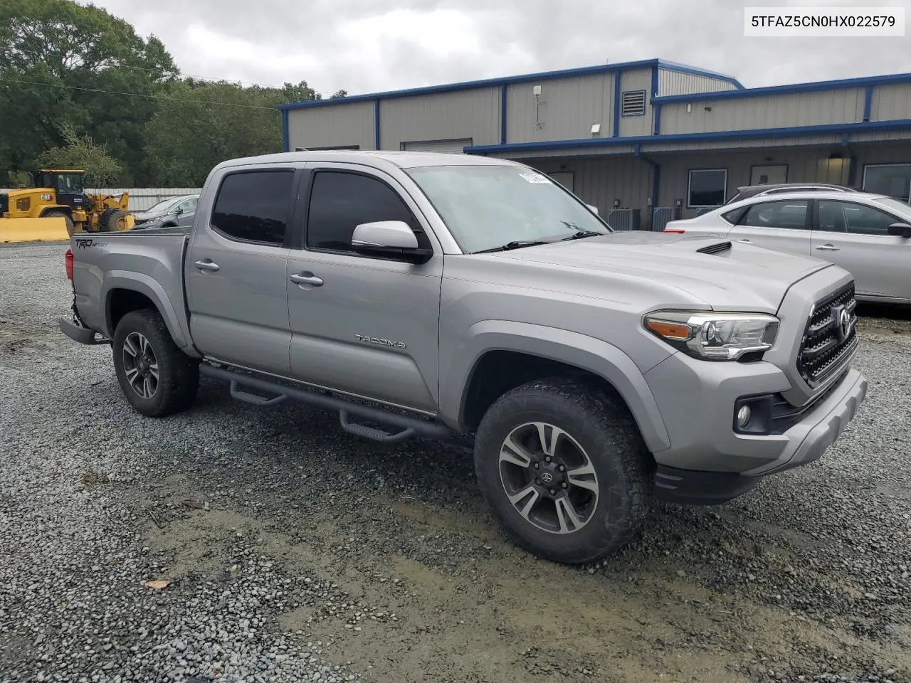 5TFAZ5CN0HX022579 2017 Toyota Tacoma Double Cab