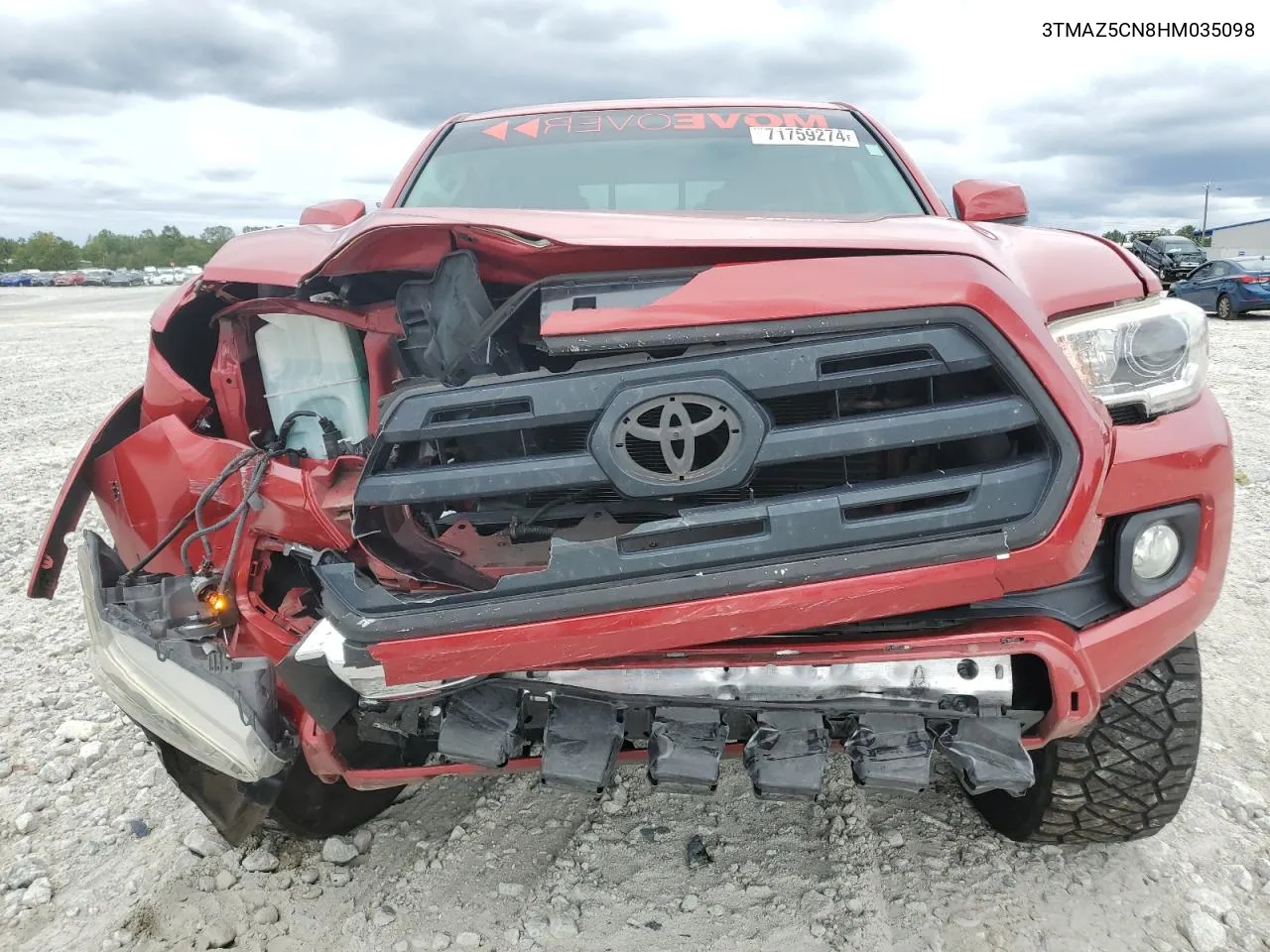 2017 Toyota Tacoma Double Cab VIN: 3TMAZ5CN8HM035098 Lot: 71759274