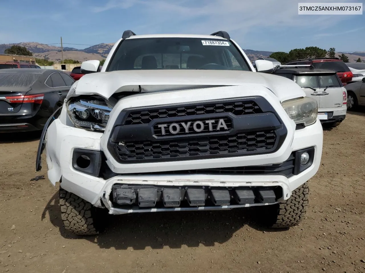 2017 Toyota Tacoma Double Cab VIN: 3TMCZ5ANXHM073167 Lot: 71887354