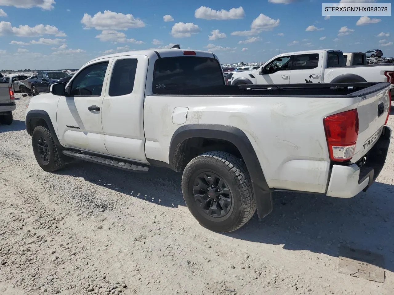 2017 Toyota Tacoma Access Cab VIN: 5TFRX5GN7HX088078 Lot: 71944114