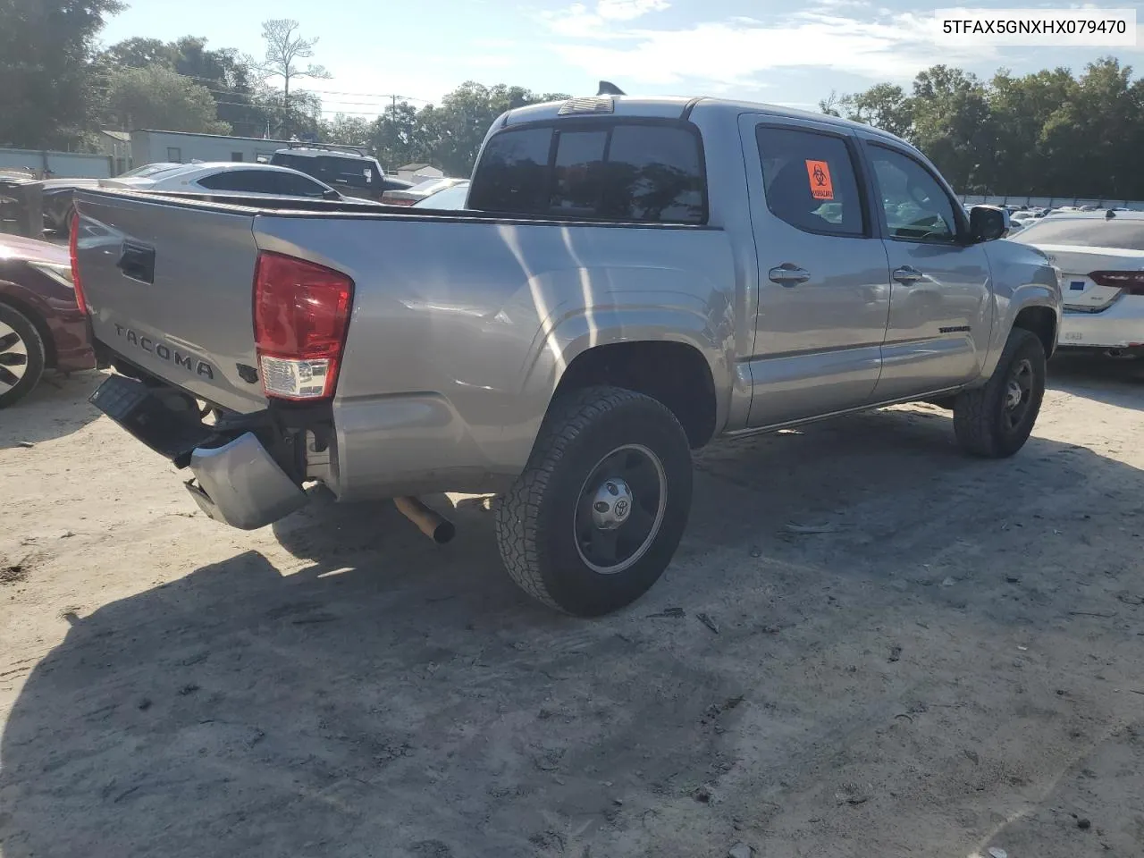 5TFAX5GNXHX079470 2017 Toyota Tacoma Double Cab