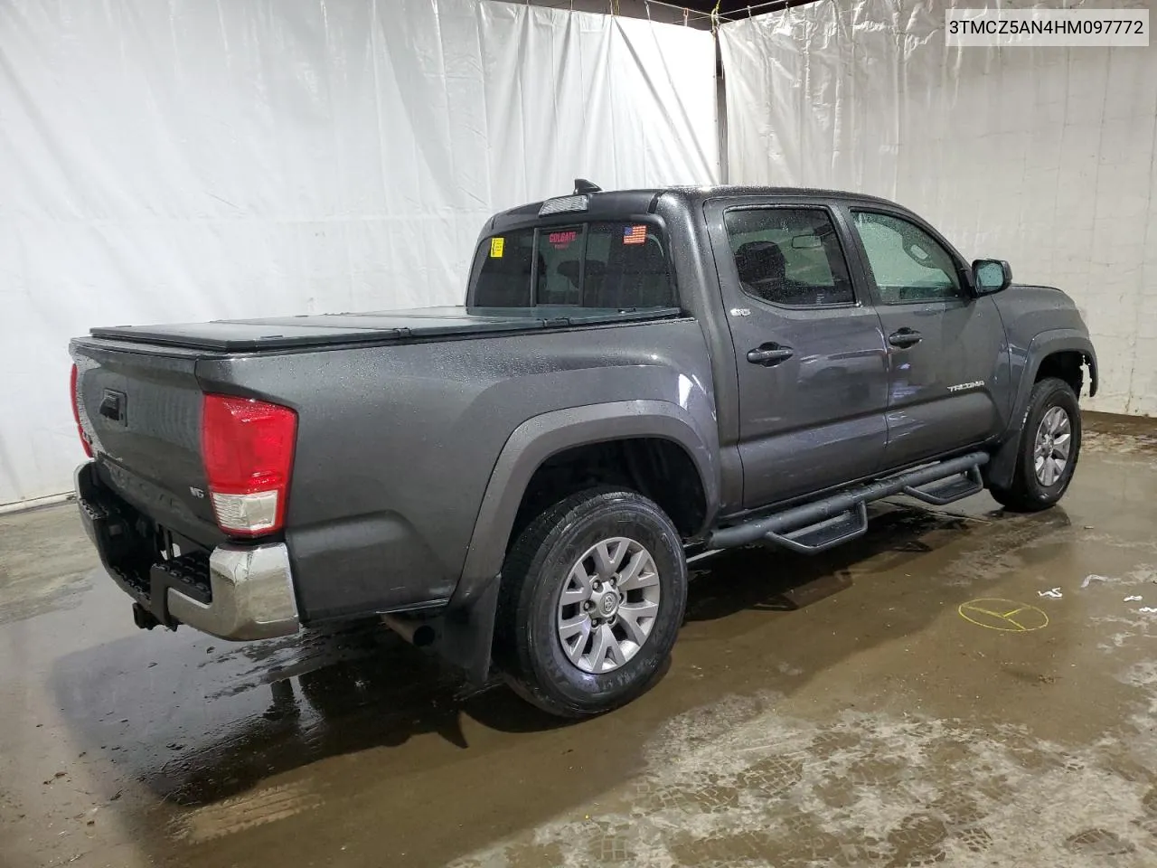 2017 Toyota Tacoma Double Cab VIN: 3TMCZ5AN4HM097772 Lot: 72180144