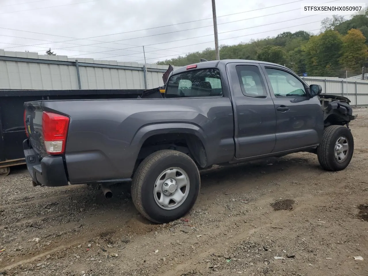 2017 Toyota Tacoma Access Cab VIN: 5TFSX5EN0HX050907 Lot: 72210634