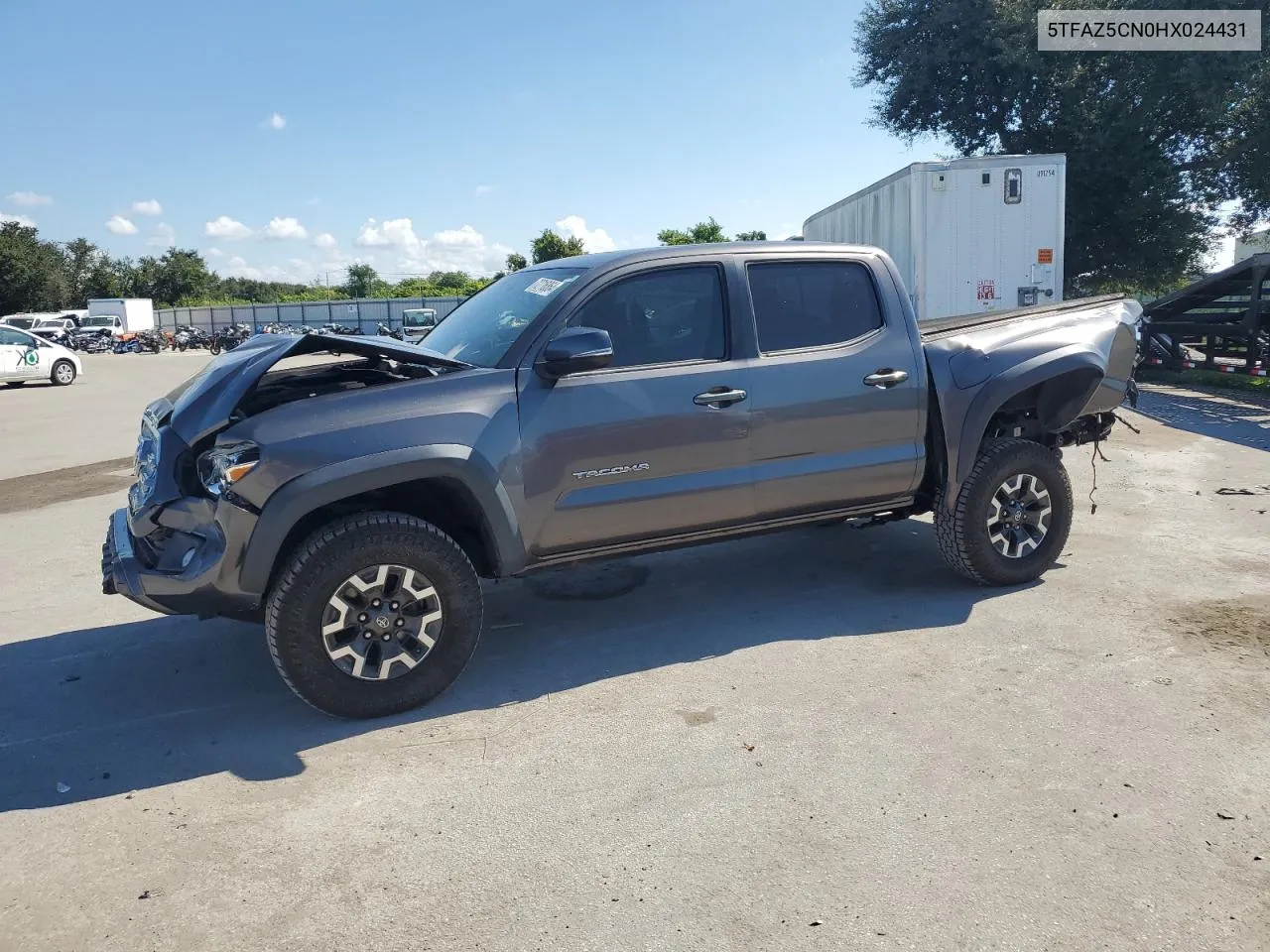 2017 Toyota Tacoma Double Cab VIN: 5TFAZ5CN0HX024431 Lot: 72716864