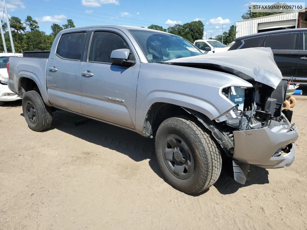 2017 Toyota Tacoma Double Cab VIN: 5TFAX5GN8HX097160 Lot: 72731804