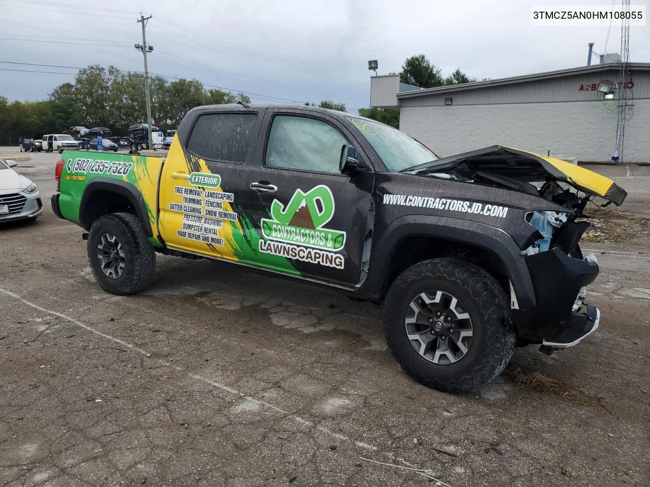 2017 Toyota Tacoma Double Cab VIN: 3TMCZ5AN0HM108055 Lot: 72784134