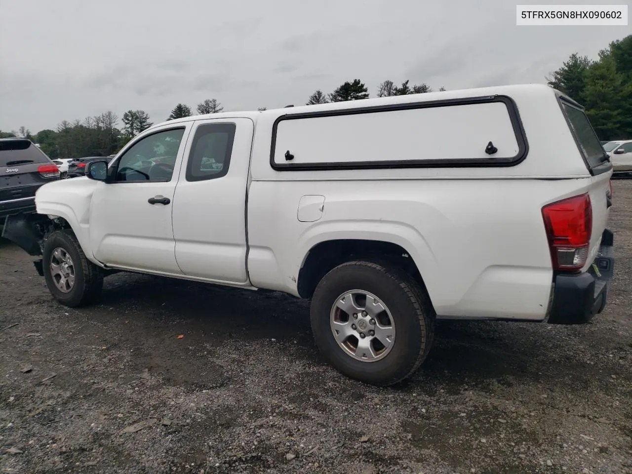 2017 Toyota Tacoma Access Cab VIN: 5TFRX5GN8HX090602 Lot: 72891744