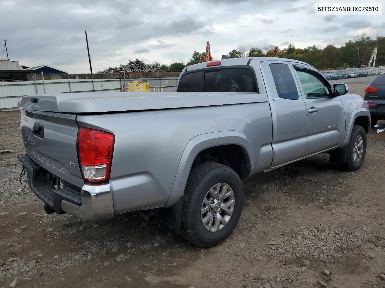 2017 Toyota Tacoma Access Cab VIN: 5TFSZ5AN8HX079510 Lot: 73022424