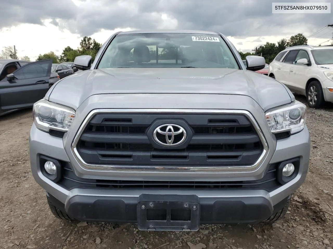 2017 Toyota Tacoma Access Cab VIN: 5TFSZ5AN8HX079510 Lot: 73022424