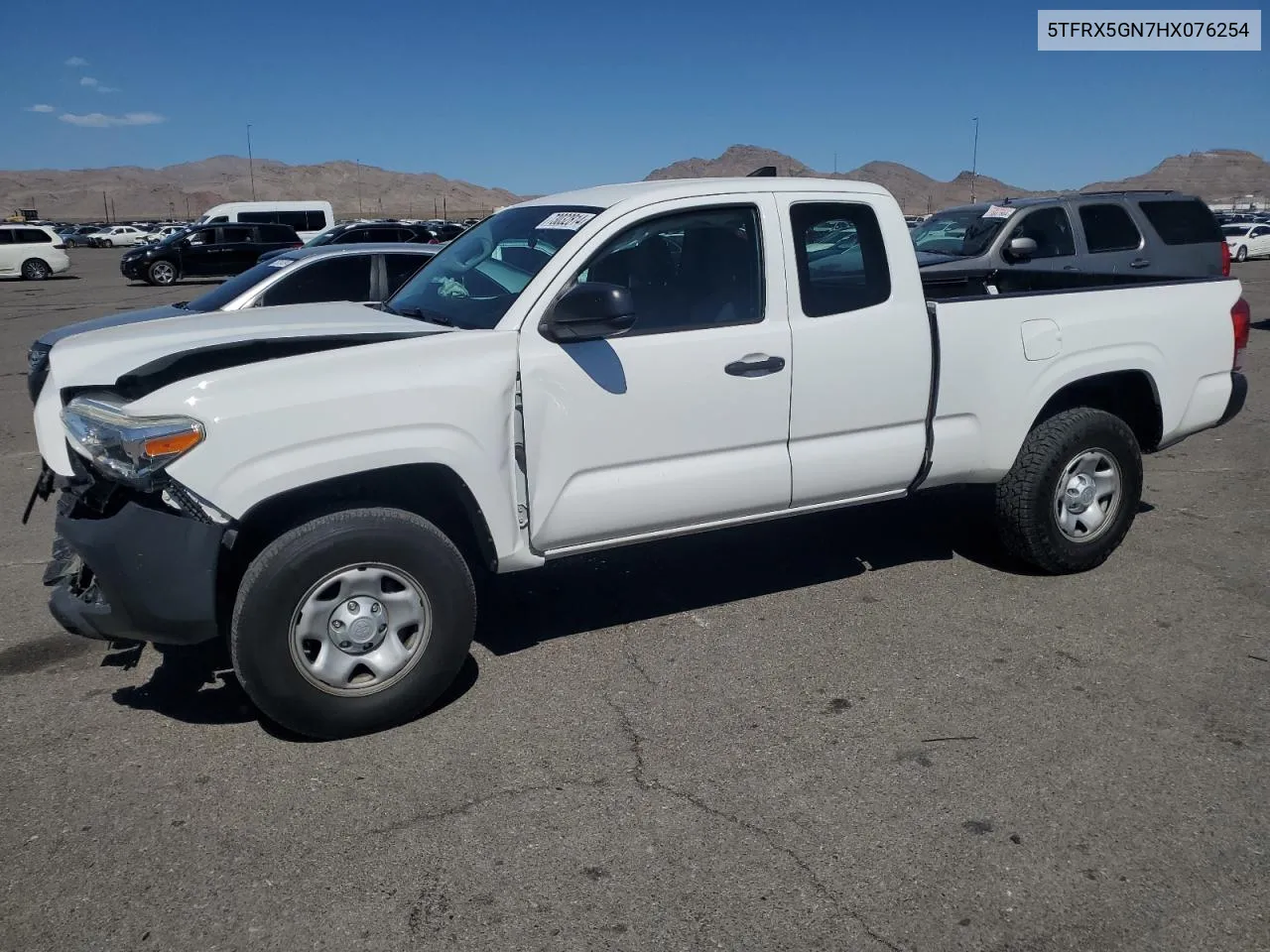 2017 Toyota Tacoma Access Cab VIN: 5TFRX5GN7HX076254 Lot: 73032814