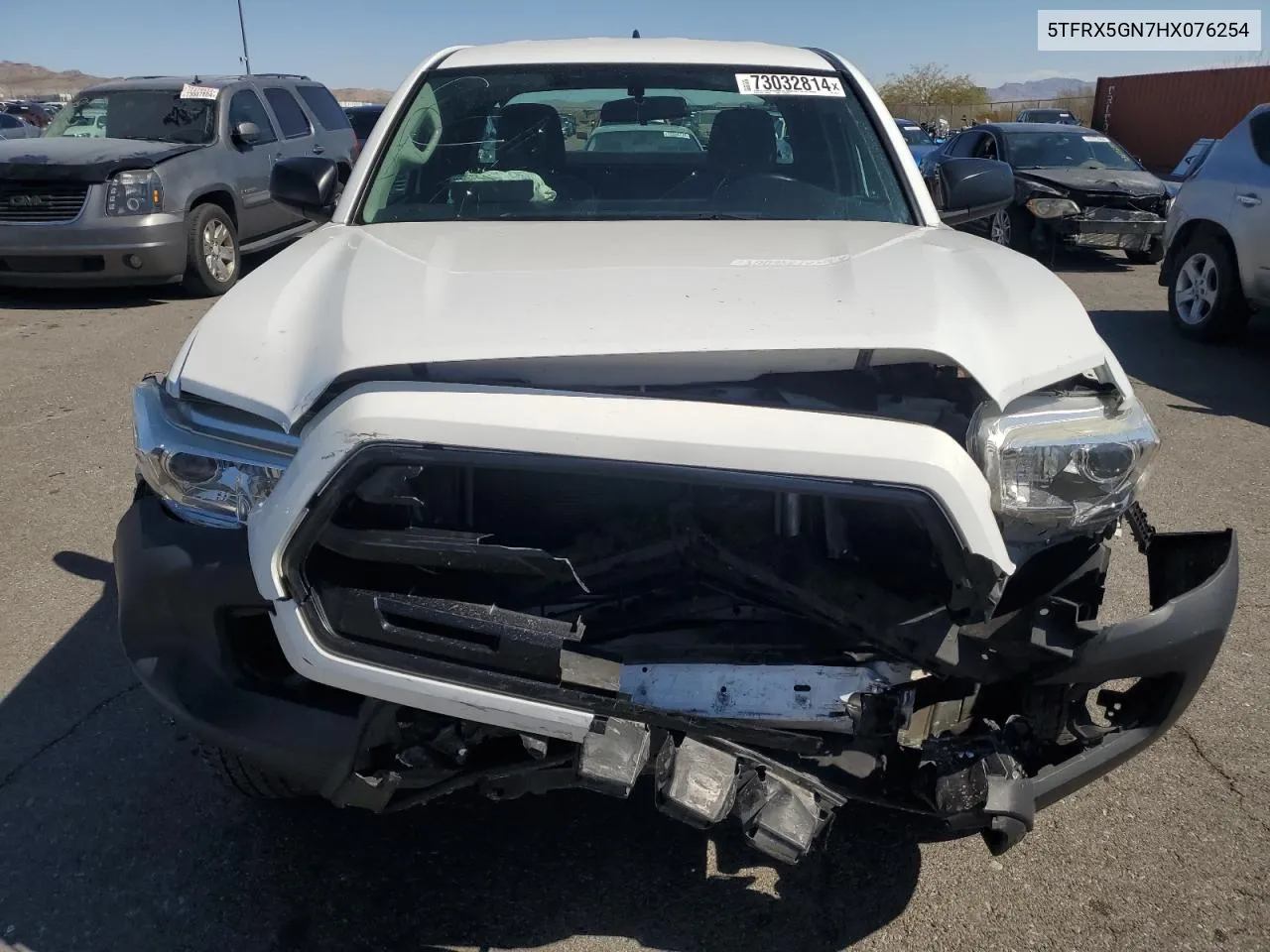 2017 Toyota Tacoma Access Cab VIN: 5TFRX5GN7HX076254 Lot: 73032814