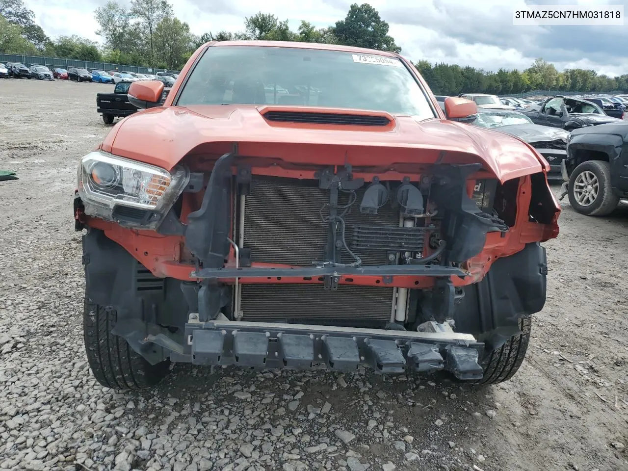 2017 Toyota Tacoma Double Cab VIN: 3TMAZ5CN7HM031818 Lot: 73355094