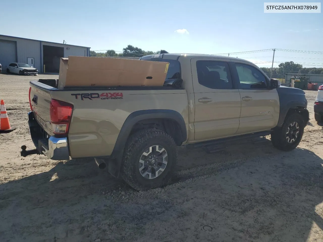 2017 Toyota Tacoma Double Cab VIN: 5TFCZ5AN7HX078949 Lot: 73501324