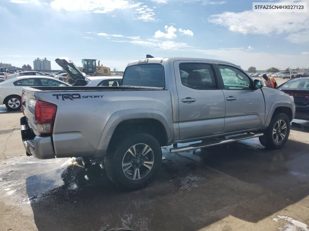 2017 Toyota Tacoma Double Cab VIN: 5TFAZ5CN4HX027123 Lot: 73525324