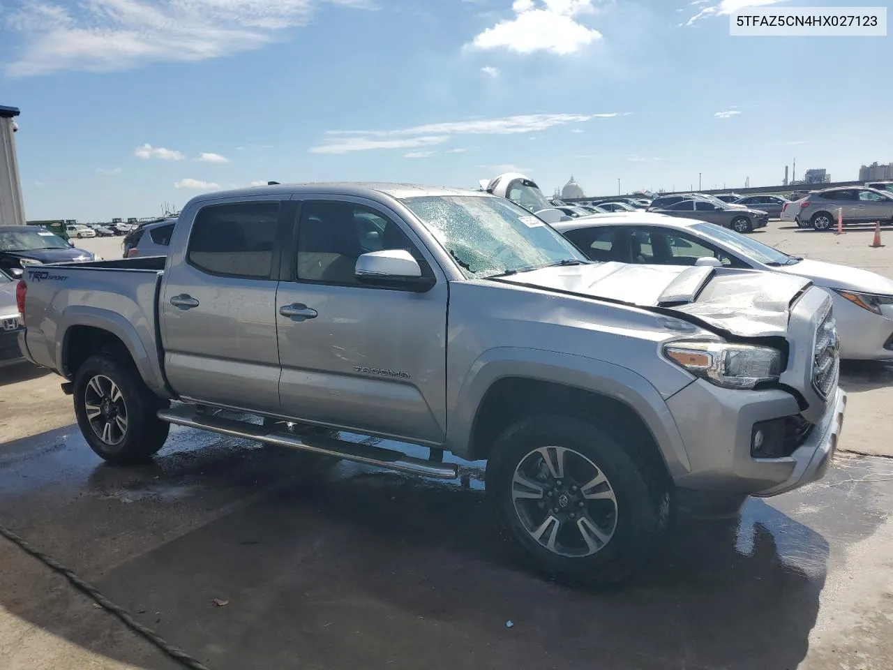 2017 Toyota Tacoma Double Cab VIN: 5TFAZ5CN4HX027123 Lot: 73525324