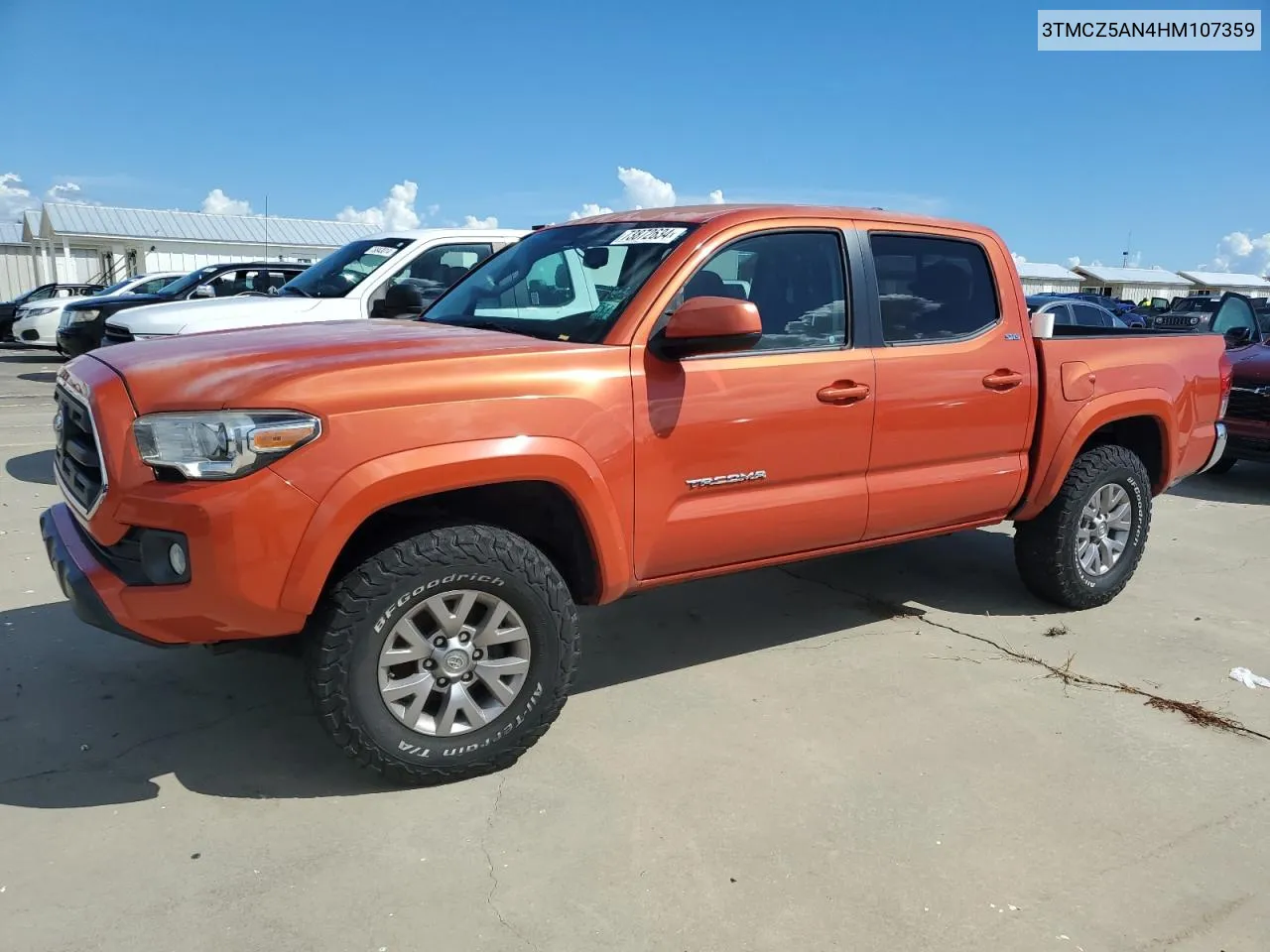 2017 Toyota Tacoma Double Cab VIN: 3TMCZ5AN4HM107359 Lot: 73872634