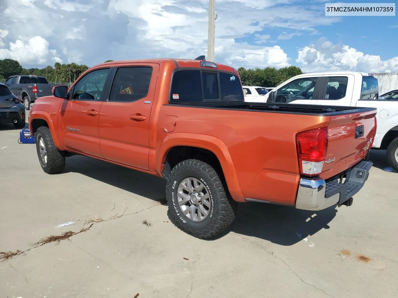 3TMCZ5AN4HM107359 2017 Toyota Tacoma Double Cab