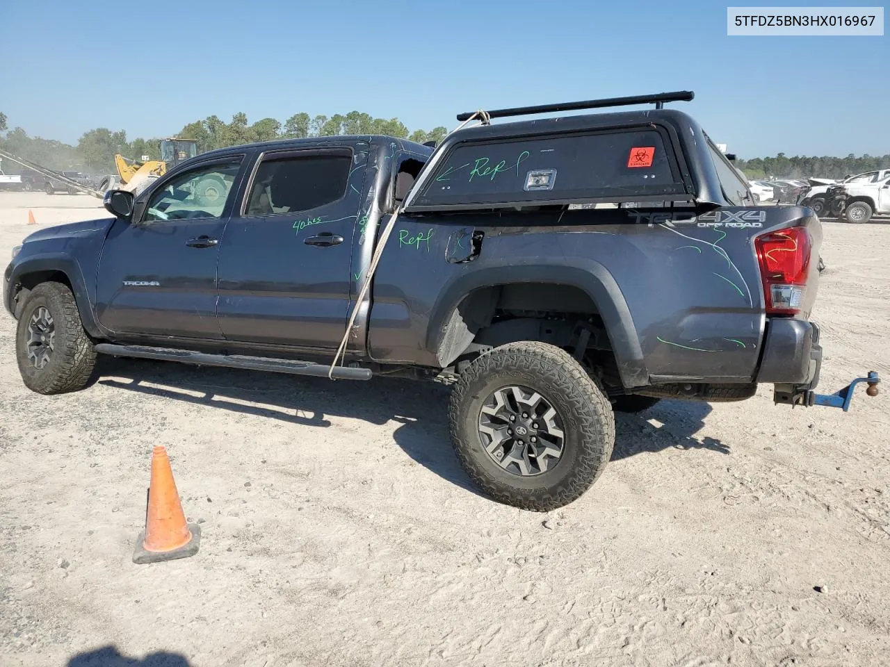 2017 Toyota Tacoma Double Cab VIN: 5TFDZ5BN3HX016967 Lot: 73962584