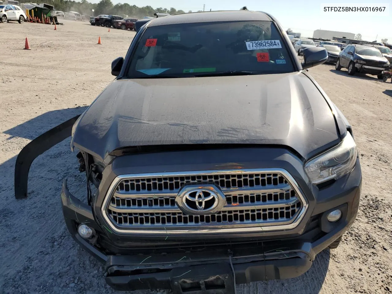 5TFDZ5BN3HX016967 2017 Toyota Tacoma Double Cab