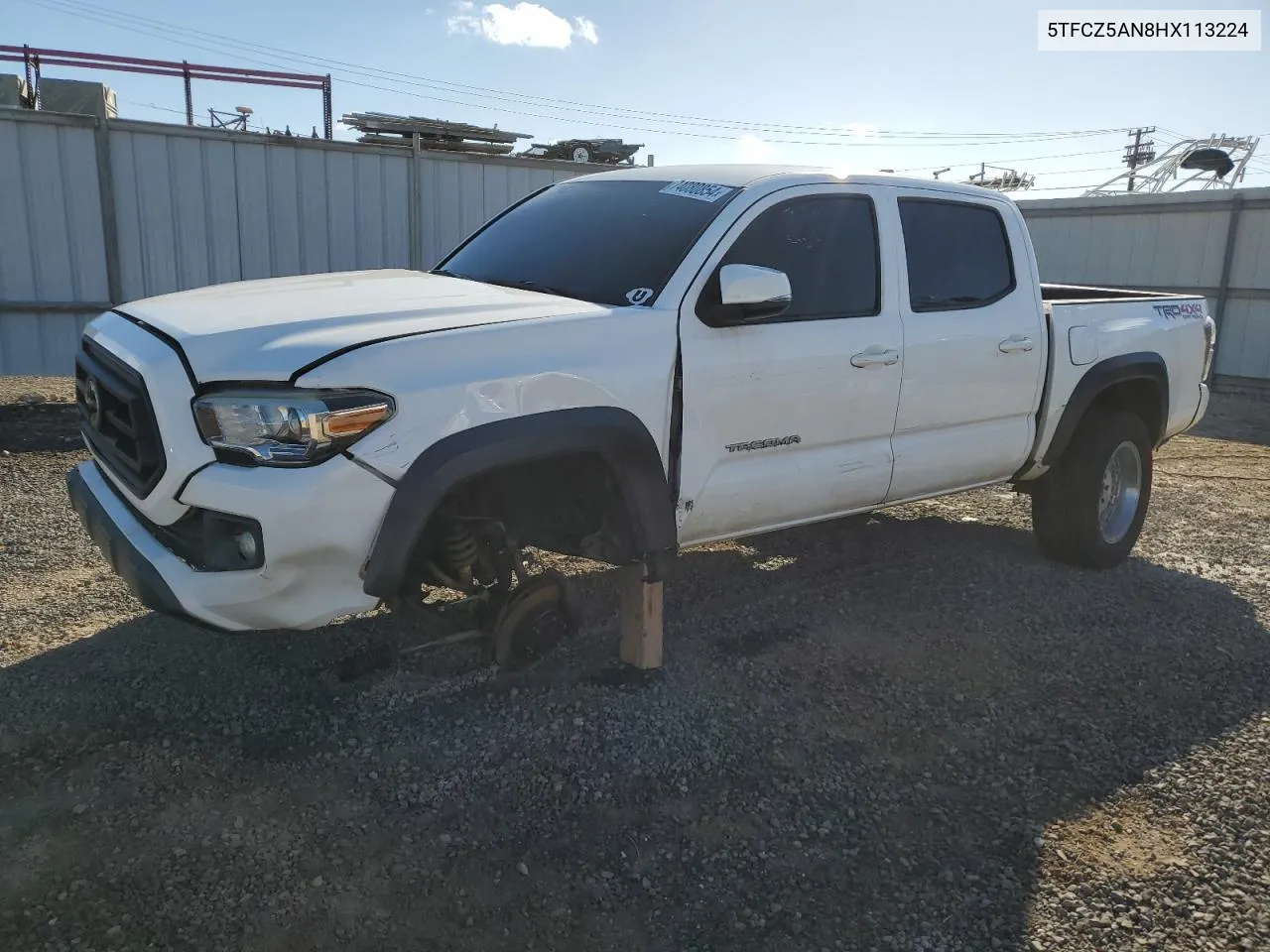 2017 Toyota Tacoma Double Cab VIN: 5TFCZ5AN8HX113224 Lot: 74080854