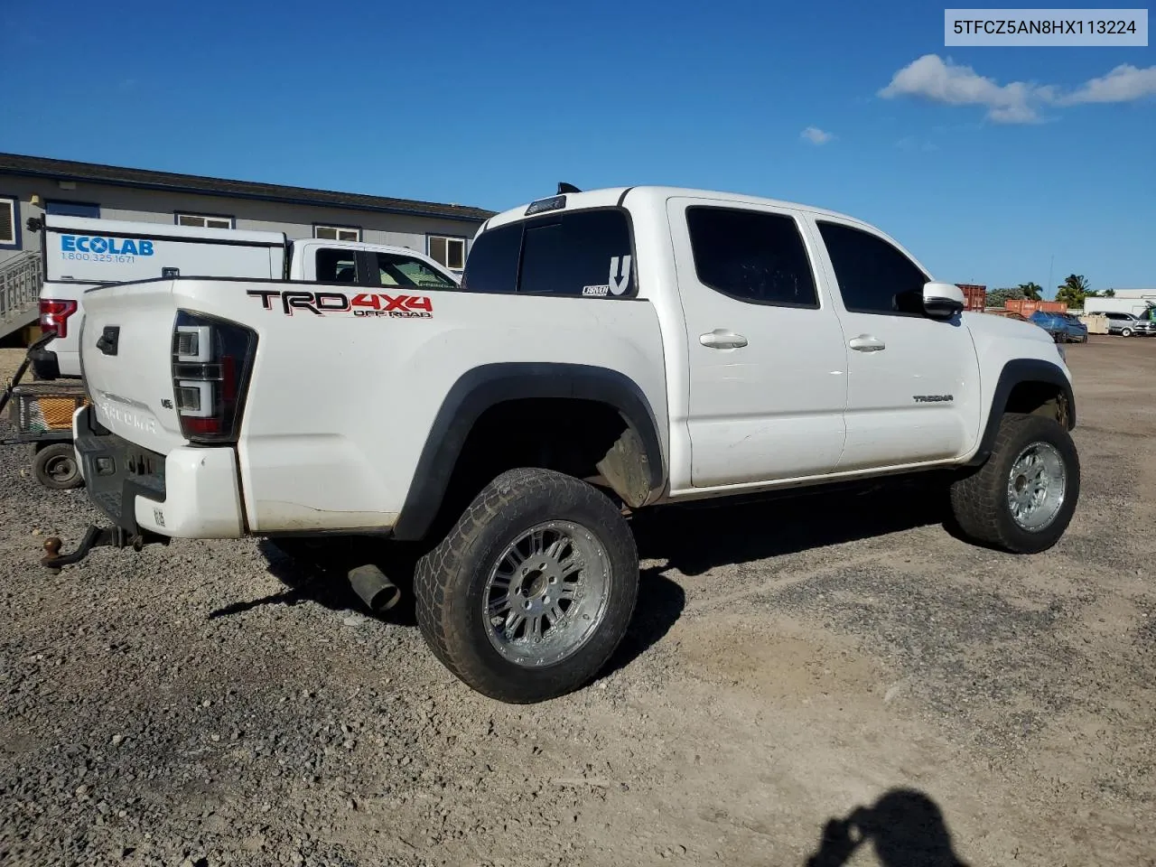 2017 Toyota Tacoma Double Cab VIN: 5TFCZ5AN8HX113224 Lot: 74080854