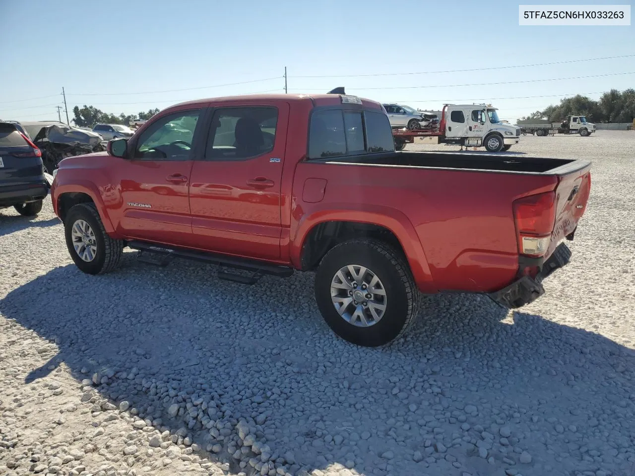 2017 Toyota Tacoma Double Cab VIN: 5TFAZ5CN6HX033263 Lot: 74226144