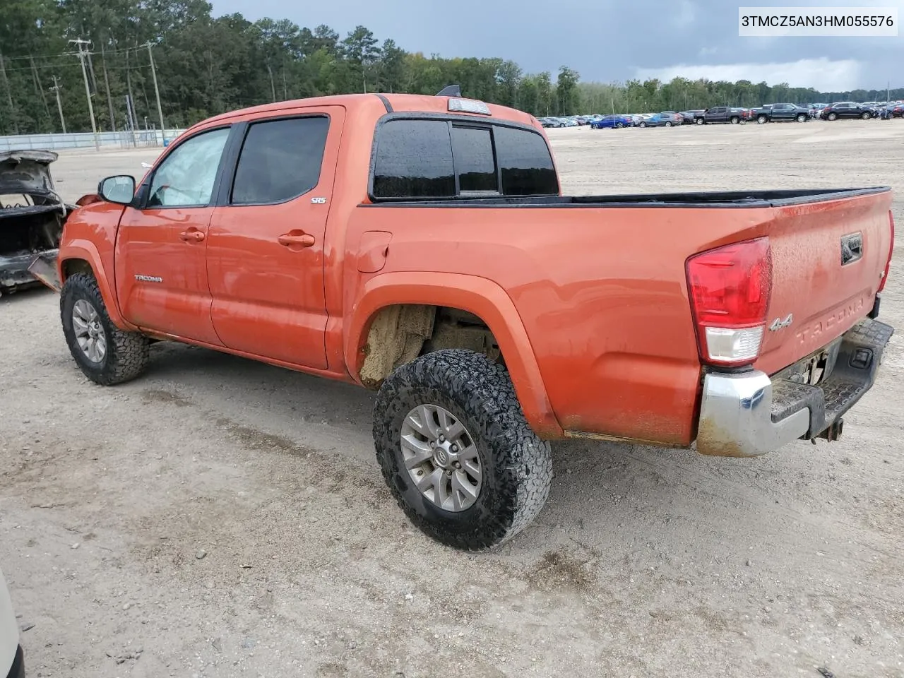 2017 Toyota Tacoma Double Cab VIN: 3TMCZ5AN3HM055576 Lot: 74326184