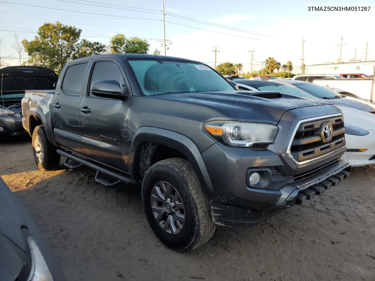 2017 Toyota Tacoma Double Cab VIN: 3TMAZ5CN3HM051287 Lot: 74445804