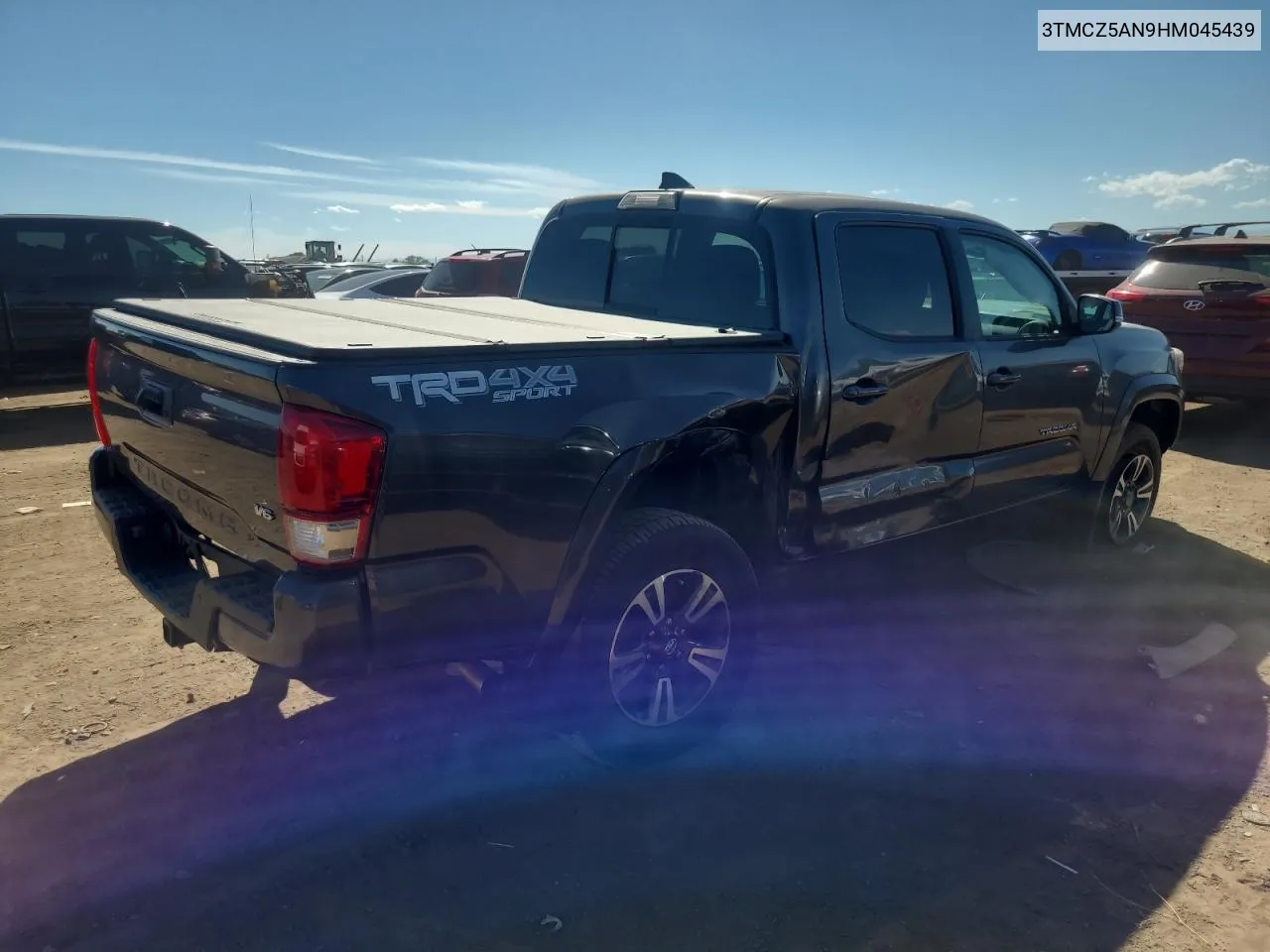 2017 Toyota Tacoma Double Cab VIN: 3TMCZ5AN9HM045439 Lot: 74478924