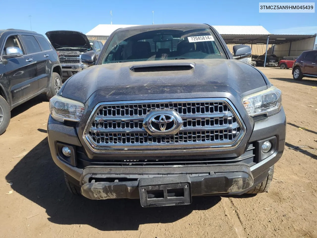 2017 Toyota Tacoma Double Cab VIN: 3TMCZ5AN9HM045439 Lot: 74478924