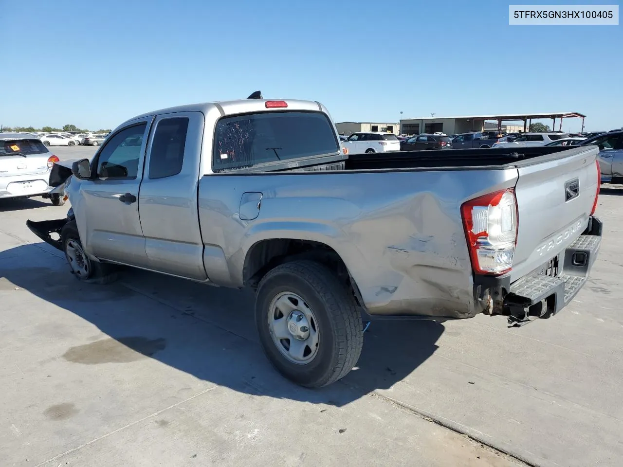 2017 Toyota Tacoma Access Cab VIN: 5TFRX5GN3HX100405 Lot: 74713614