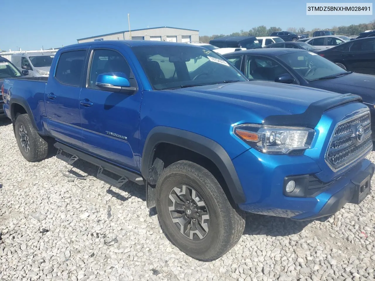 2017 Toyota Tacoma Double Cab VIN: 3TMDZ5BNXHM028491 Lot: 74754374