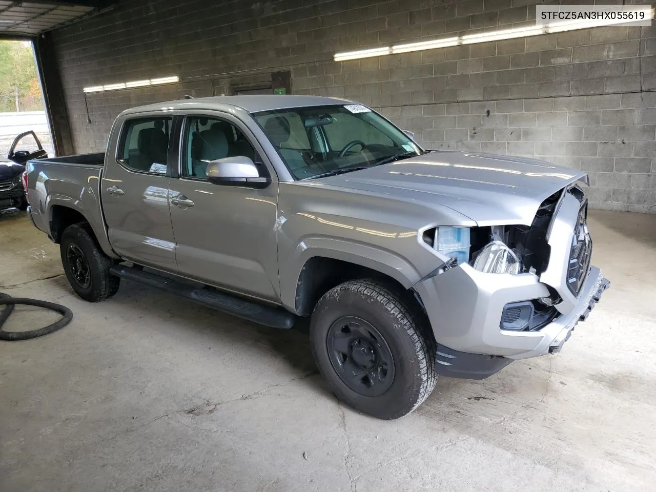 2017 Toyota Tacoma Double Cab VIN: 5TFCZ5AN3HX055619 Lot: 74943604