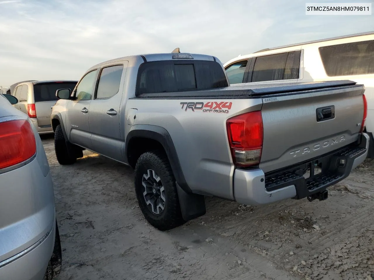 2017 Toyota Tacoma Double Cab VIN: 3TMCZ5AN8HM079811 Lot: 75078954