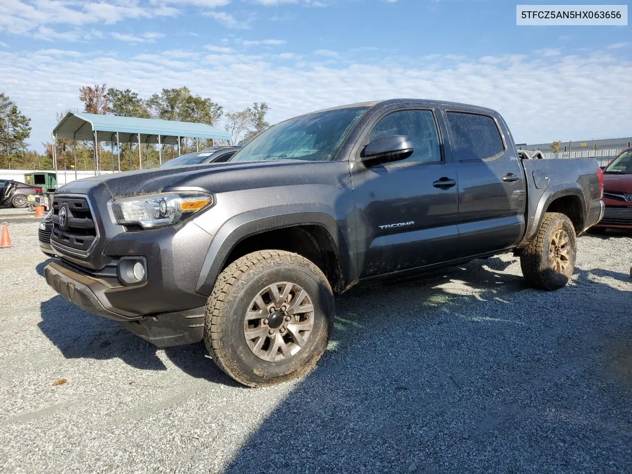 2017 Toyota Tacoma Double Cab VIN: 5TFCZ5AN5HX063656 Lot: 75408994