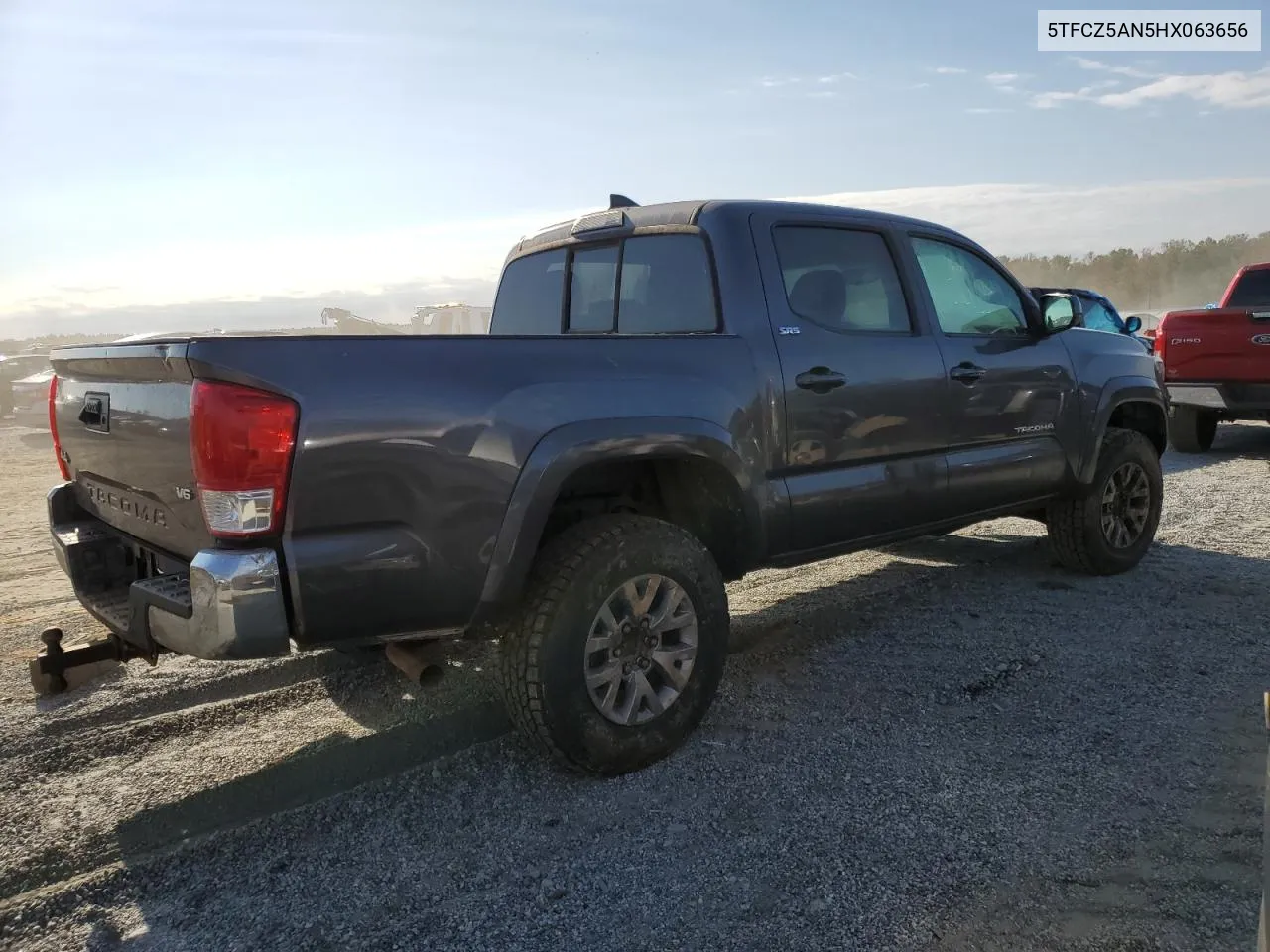 2017 Toyota Tacoma Double Cab VIN: 5TFCZ5AN5HX063656 Lot: 75408994