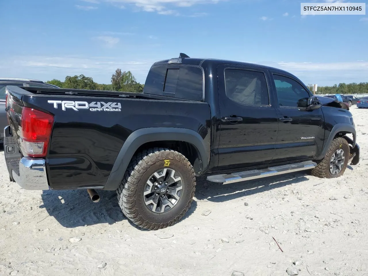 2017 Toyota Tacoma Double Cab VIN: 5TFCZ5AN7HX110945 Lot: 75543094