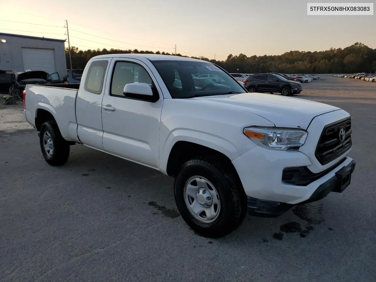 2017 Toyota Tacoma Access Cab VIN: 5TFRX5GN8HX083083 Lot: 75679864