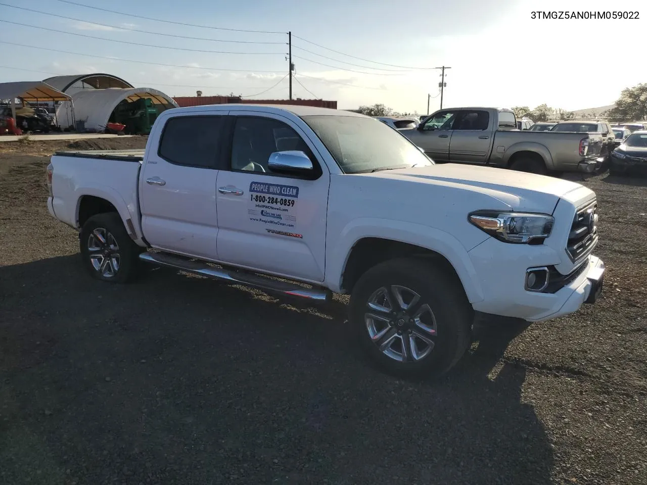 2017 Toyota Tacoma Double Cab VIN: 3TMGZ5AN0HM059022 Lot: 75753184